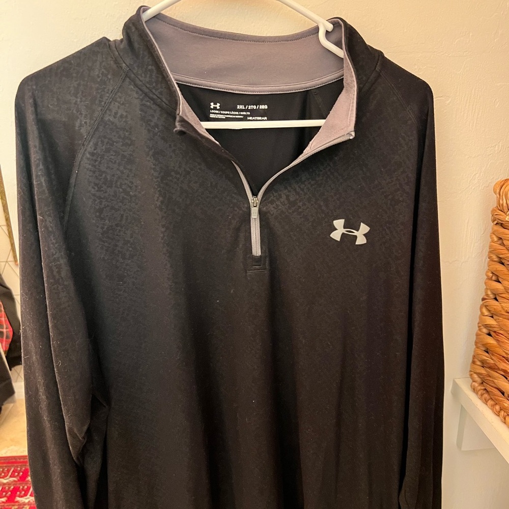 Under Armour 1/4 Zip Up Mens Pullover